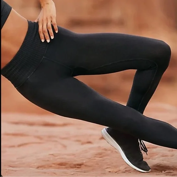 Free people good karma black leggings - Picture 1 of 6